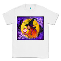 White witch with crystal ball tumbler Classic Tee - BundleAndBundleShop