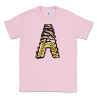 Bubblegum Pink softball alphabet a Classic Tee - CowhideDigitalArt