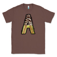 Chestnut softball alphabet a Classic Tee - CowhideDigitalArt