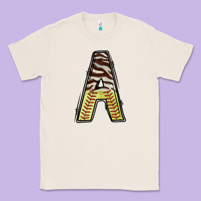 Softball Alphabet A Classic Tee Designed By Cowhidedigitalart