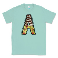 Seafoam softball alphabet a Classic Tee - CowhideDigitalArt