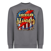 Storm American honey 4th of july Heavyweight Sweatshirt - CowGirlArtShop