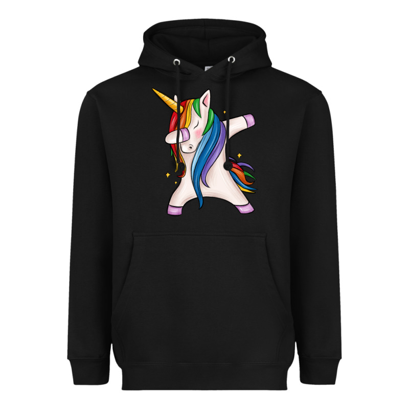 Dabbing Unicorn Heavyweight Hoodie by MaliasSmallBusiness | Teevron