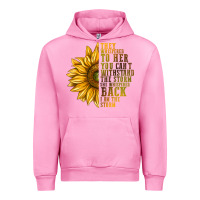 Fuchsia Pink They Whispered To Her You Can't Withstand Urban Hoodie - texasbilliewilder