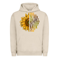 Pigment French Oak They Whispered To Her You Can't Withstand Urban Hoodie - texasbilliewilder