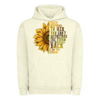 Pigment Pistachio They Whispered To Her You Can't Withstand Urban Hoodie - texasbilliewilder