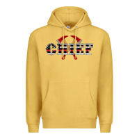Antique Gold firefighter chief Premium Hoodie - Artiststas