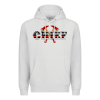 Dove Grey firefighter chief Premium Hoodie - Artiststas