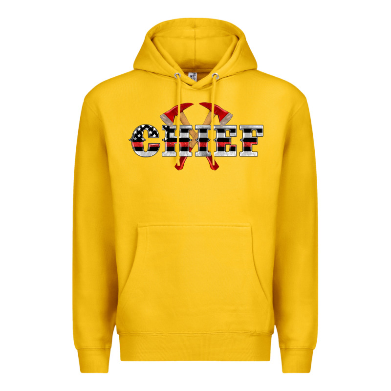Firefighter Chief Premium Hoodie by Artiststas | Teevron