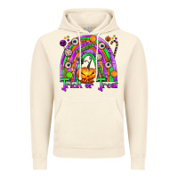 Vintage Artic Trick or Treat Halloween Rainbow Vintage Hoodie - texasbilliewilder