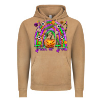 Vintage Camel Trick or Treat Halloween Rainbow Vintage Hoodie - texasbilliewilder