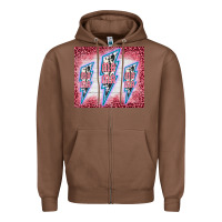 Chestnut western mama Zipper Hoodie - BarkalooDesign