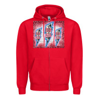 Red western mama Zipper Hoodie - BarkalooDesign