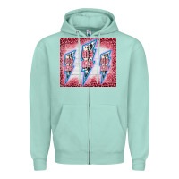 Seafoam western mama Zipper Hoodie - BarkalooDesign
