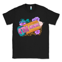 Black hello 4th grade Classic Tee - RanaPortraitStore