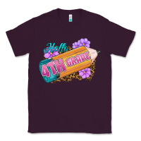 Plum hello 4th grade Classic Tee - RanaPortraitStore