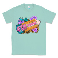 Seafoam hello 4th grade Classic Tee - RanaPortraitStore