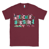 Burgundy teacher assistant Classic Tee - AdoDesignShop