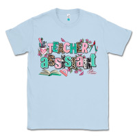 Dusty Blue teacher assistant Classic Tee - AdoDesignShop