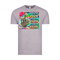 Vintage Zinc fuck everything skeletons Vintage Tee - AdoDesignShop