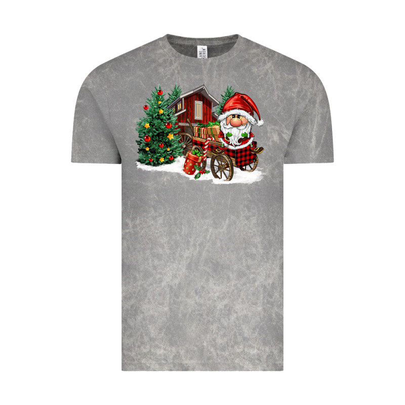 Christmas Gnomes Barnyard Vintage Tee by FaDigitalArtStudio | Teevron
