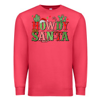 Cardinal howdy santa Premium Sweatshirt - MaliasSmallBusiness
