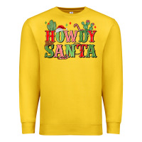 Lemon howdy santa Premium Sweatshirt - MaliasSmallBusiness