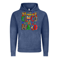 Vintage Denim happy cinco de mayo Vintage Hoodie - Zillion Design Studio