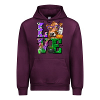 Mauve Wine love cow halloween tbw Urban Hoodie - texasbilliewilder