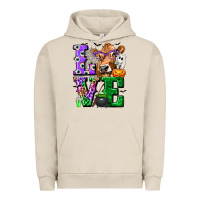 Pigment French Oak love cow halloween tbw Urban Hoodie - texasbilliewilder