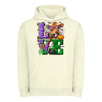 Pigment Pistachio love cow halloween tbw Urban Hoodie - texasbilliewilder