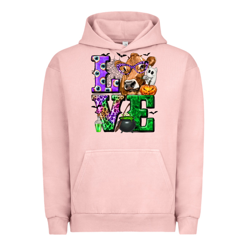 Love Cow Halloween Tbw Urban Hoodie by texasbilliewilder | Teevron