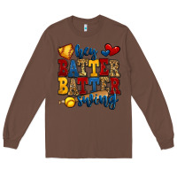 Chestnut hey batter batter swing softball Long Sleeve Tee - Jasminsmagicworld