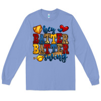 Colony Blue hey batter batter swing softball Long Sleeve Tee - Jasminsmagicworld
