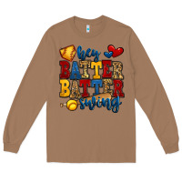 Toasted Coconut hey batter batter swing softball Long Sleeve Tee - Jasminsmagicworld