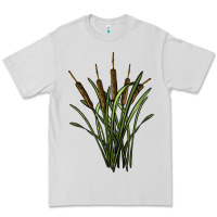Dove Grey reeds Premium Tee - BarkalooDesign