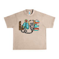 French Oak love nurse Urban Heavy Tee - CowhideDigitalArt