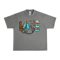 Tornado love nurse Urban Heavy Tee - CowhideDigitalArt