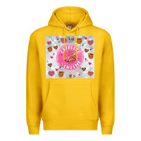 Lemon cafecito y chisme Premium Hoodie - Artiststas