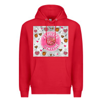Red cafecito y chisme Premium Hoodie - Artiststas