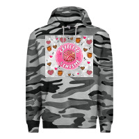 Slate Camo cafecito y chisme Premium Hoodie - Artiststas