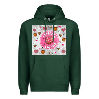 Sports Green cafecito y chisme Premium Hoodie - Artiststas