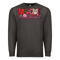 Smoke my cat is my valentine Premium Sweatshirt - NancyCooperArtShop