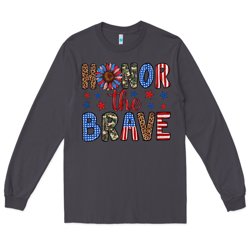 Honor The Brave Long Sleeve Tee by Artiststas | Teevron