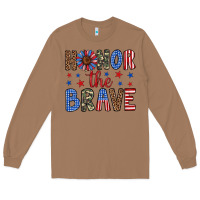 Toasted Coconut honor the brave Long Sleeve Tee - Artiststas