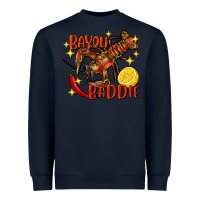 Navy crawfish bayou baddie Heavyweight Sweatshirt - FaDigitalArtStudio