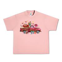 Salmon valentine's day truck photography love side view Urban Heavy Tee - FaDigitalArtStudio