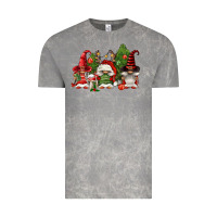 Cloud Rock christmas gnomies Vintage Tee - FaDigitalArtStudio