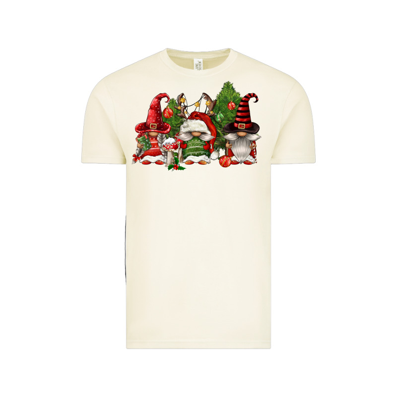 Christmas Gnomies Vintage Tee by FaDigitalArtStudio | Teevron
