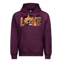 Mauve Wine Halloween Love Urban Hoodie - texasbilliewilder